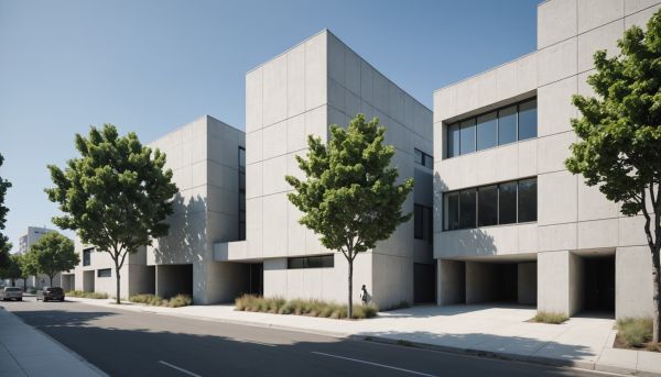 Mettre en valeur l'architecture minimaliste urbaine