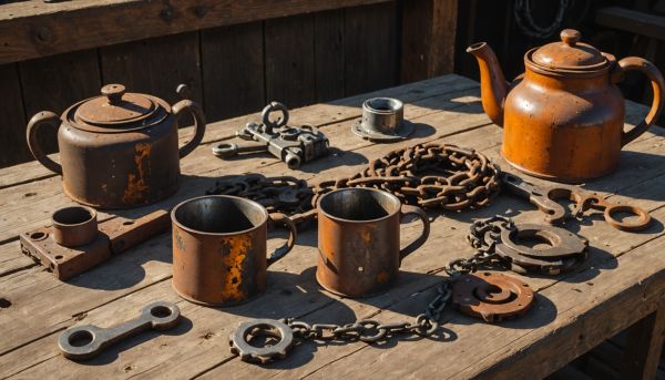 Pourquoi immortaliser les vieux objets rouillés ?