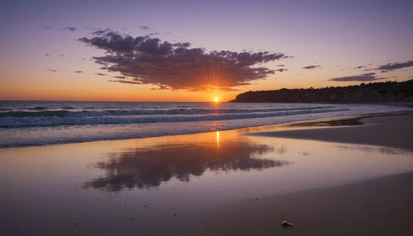 Sublimer les couleurs d'un coucher de soleil